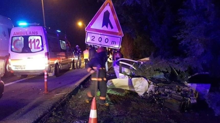 TEM'de feci kaza! Ölü ve yaralılar var