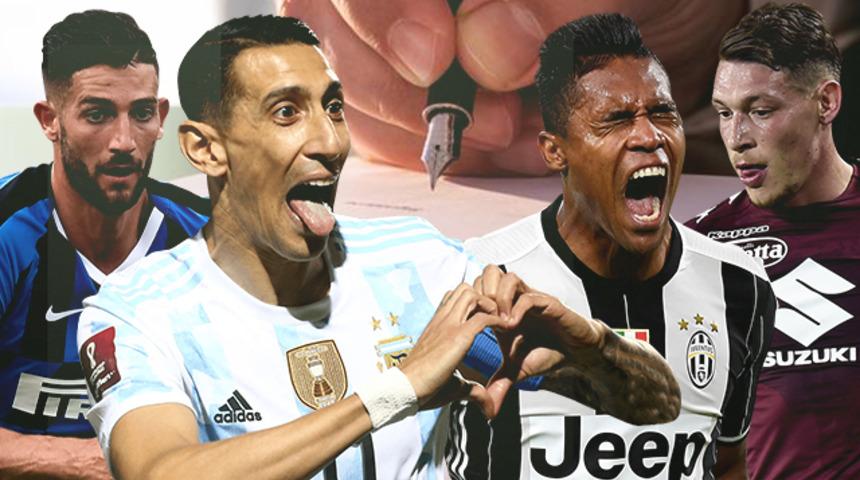 Yok artık! Galatasaray, sezon sonunda 4 dünya yıldızını birden getiriyor! Angel Di Maria, Alex Sandro, Andrea Belotti ve Roberto Gagliardini...