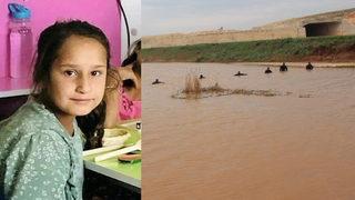 Kardeşini kurtarmak istemişti, kendi akıntıya kapıldı! 9 yaşındaki Fatma her yerde aranıyor