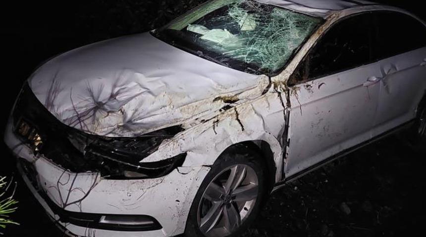 MHP'li iki belediye başkanı trafik kazası geçirdi!