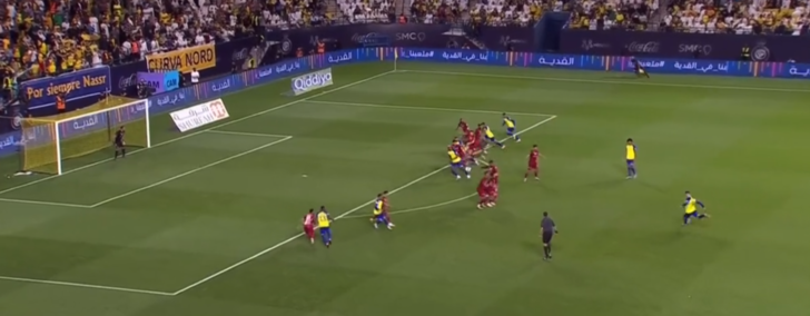 Al Nassr'ın yıldızı Cristiano Ronaldo'dan 35 metreden mükemmel gol! Kaleci bile ne olduğunu anlamadı G2