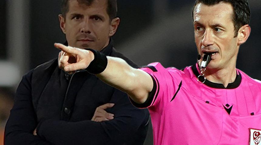 Emre Belözoğlu ile Tugay Kaan Numanoğlu arasında gerilim tırmandı! Hakem, kırmızı kart gösterdi fakat öfkesi dinmedi...