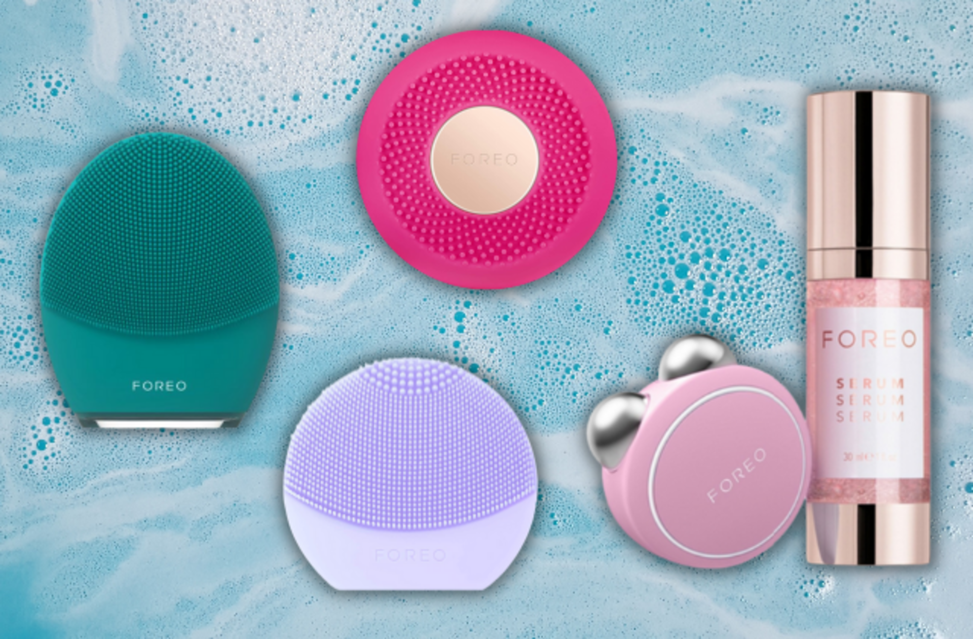 Genç, pürüzsüz, ışıltılı bir cilt onunla mümkün! Foreo cilt bakım cihazlarında fırsat