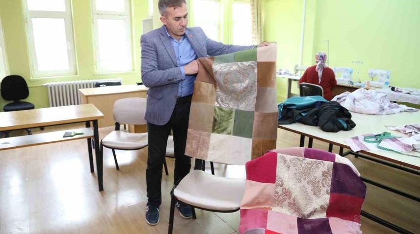 Eski eşyalar işlenerek yeniden ekonomiye kazandırılıyor