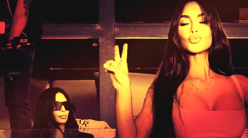 Futbolda Kim Kardashian laneti! İki takımı izlemeye gitti, kaderlerine kabus gibi çöktü!