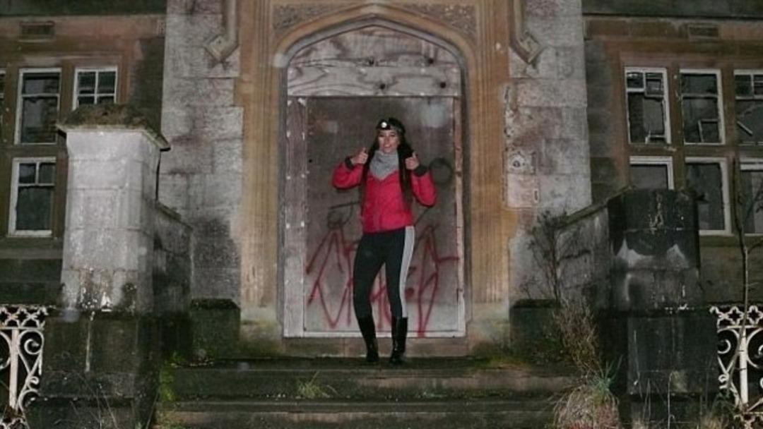 Eski akıl hastanesinde 'hayalet bek&ccedil;i' Fotoğraftaki &uuml;rk&uuml;ten gizem