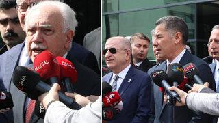 Doğu Perinçek ve Sinan Oğan, cumhurbaşkanı adaylığı için YSK'ya başvurdu!