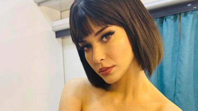 Devrim Özkan dekolteli pozuyla nefes kesti! Galatasaraylı Torreira kayıtsız kalamadı