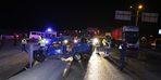 Uşak'ta tır ile otomobilin çarpışması sonucu 1 kişi öldü, 3 kişi yaralandı