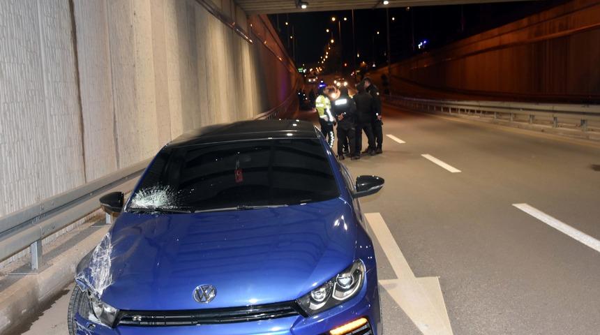 Kırıkkale'de otomobil ve motosikletin çarpışması sonucu 2 kişi yaralandı