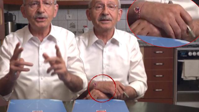 Kemal Kılıçdaroğlu’nun bilekliğinin sırrı ne? Marteniçka bilekliğiyle paylaşım yaptı! Herkes anlamını merak etmeye başladı 