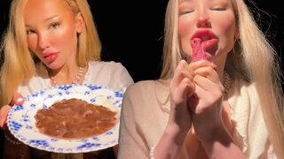 Yemek yeme alışkanlığı sosyal medyada tartışmaların fitilini ateşledi! “Çiğ et yemeyi seviyorum”