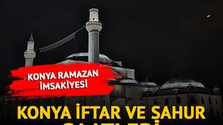 KONYA İMSAKİYE 2023: Konya sahur vakti, imsak saati kaçta? Konya ilk sahur ve iftar saatleri
