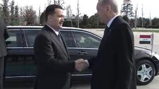 Cumhurbaşkanı Erdoğan, Irak Başbakanı Şiya es-Sudani'yi resmi törenle karşıladı