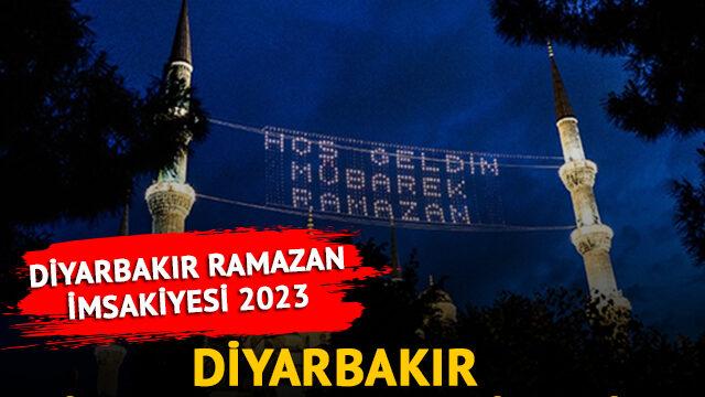 DİYARBAKIR İMSAKİYESİ 2023: Diyarbakır iftar ve sahur saat kaçta?  Diyanet ile ilk sahur ve iftar vakitleri