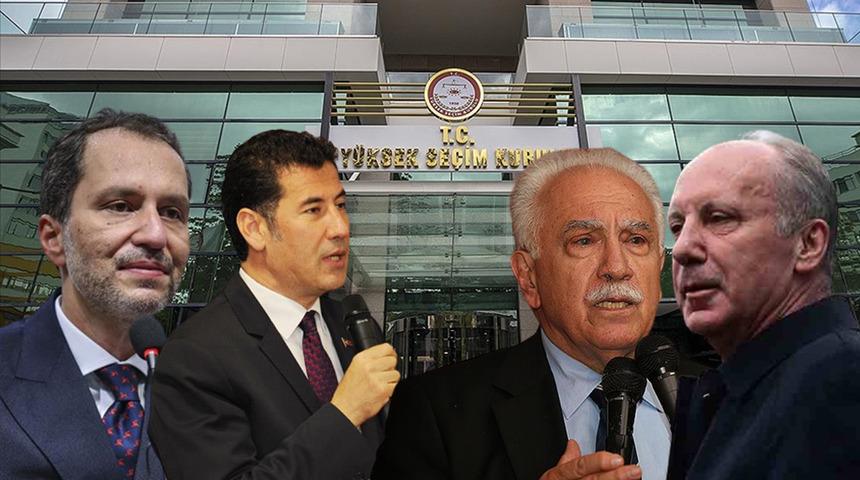 YSK kararını verdi! İşte 100 imza toplayıp cumhurbaşkanı adayı olabilecek 11 isim