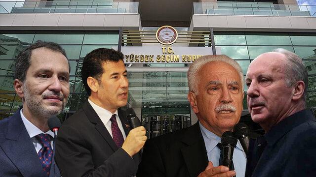 YSK kararını verdi! İşte 100 imza toplayıp cumhurbaşkanı adayı olabilecek 11 isim