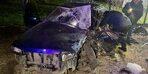 Düzce'de iki otomobilin çarpıştığı kazada 4 kişi yaralandı