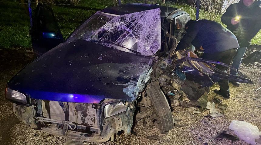 Düzce'de trafik kazası: 4 kişi yaralandı