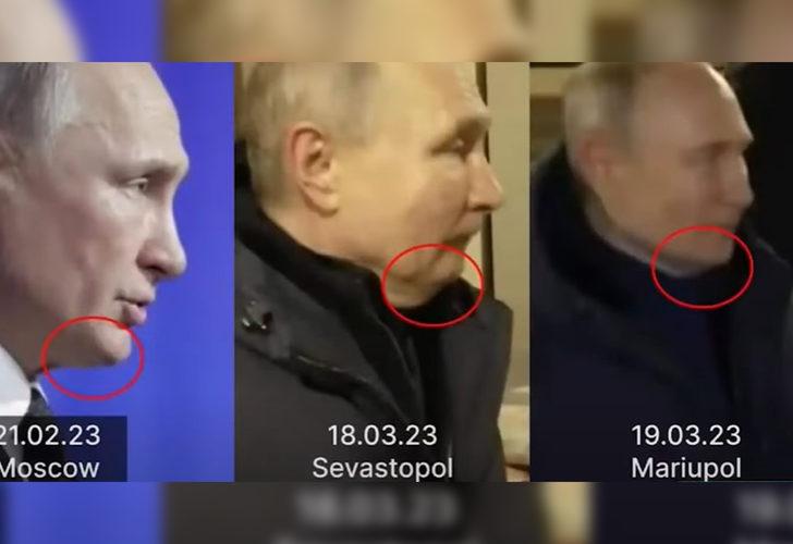 Fotoğraflar paylaşıldı, dünya bu iddiayı konuşuyor! 3 farklı Putin mi var?