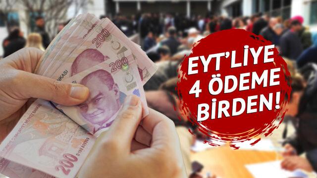 SSK ve Bağ-Kur EYT’lisine 4 ödeme birden! Çift maaş, bayram ikramiyesi, banka promosyonu… 17 Nisan’da başlıyor!