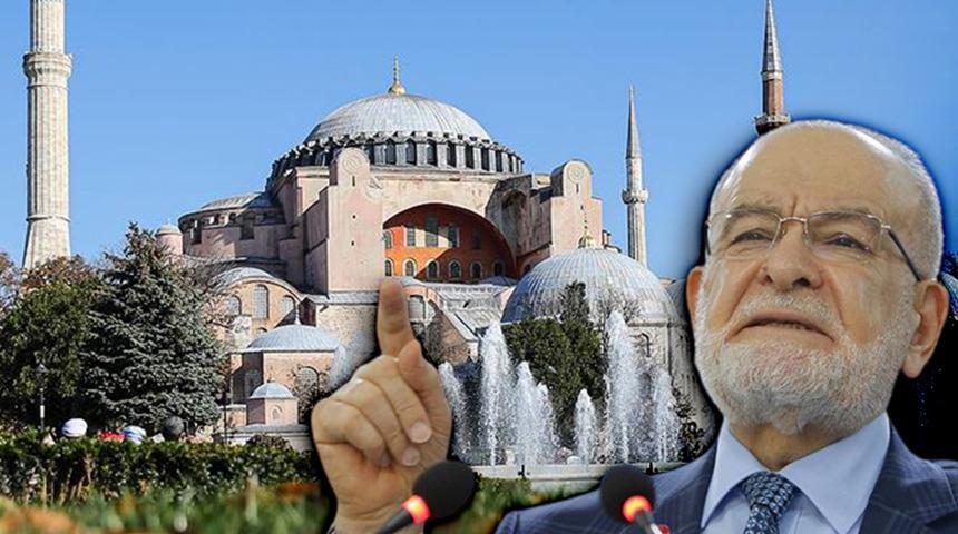 'Ayasofya' paylaşımı sosyal medyada gündem yarattı! Karamollaoğlu'ndan dikkat çeken mesaj: "Gerçek manada açılmış olacak"