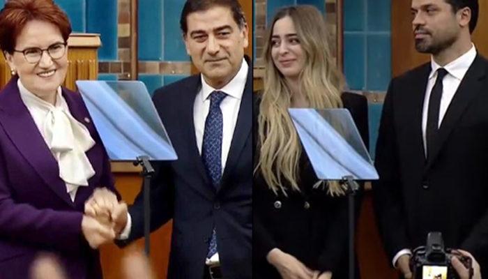 Gökhan Zan ve Ünal Karaman İYİ Parti'de! Meral Akşener: Kocanı da al gel dedim...