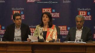 Son dakika | Emek ve Özgürlük İttifakı 14 Mayıs kararını açıkladı! HDP Eş Genel Başkanı Buldan: Cumhurbaşkanı adayı çıkarmayacağız