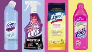 Evinizi tertemiz hale getirmenize yardım edecek en iyi ev temizlik ürünleri