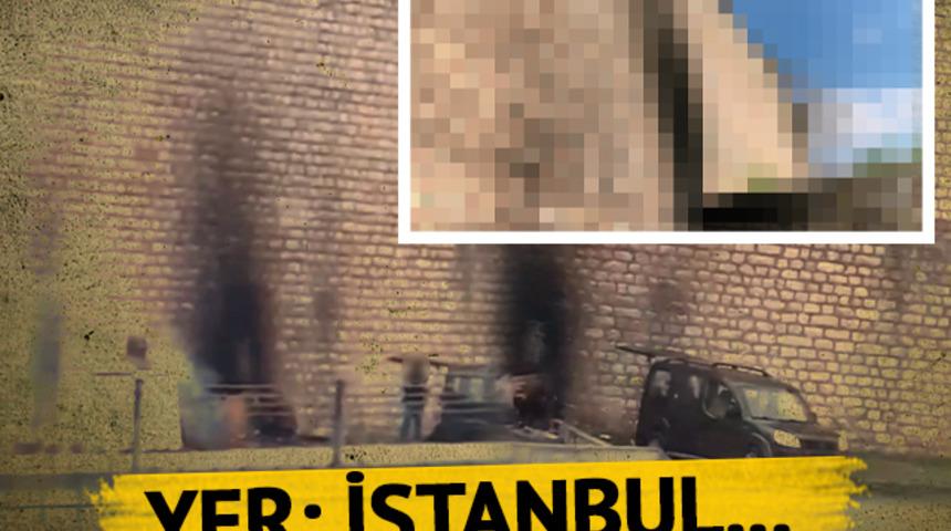 Yer: İstanbul... 1600 yıllık surlarda şaşırtan görüntü!
