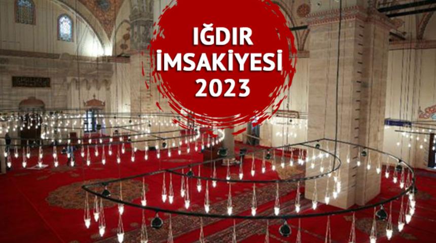 IĞDIR İMSAKİYESİ 2023: Iğdır için sahur, imsak ve iftar vakti ne zaman? Dinayet ramazan imsakiyesi 