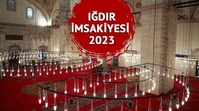 IĞDIR İMSAKİYESİ 2023: Iğdır için sahur, imsak ve iftar vakti ne zaman? Dinayet ramazan imsakiyesi 