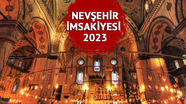 NEVŞEHİR İMSAKİYESİ 2023: Nevşehir sahur vakti, imsak saati kaçta? Diyanet imsakiyesine göre Nevşehir iftar ve sahur vakitleri