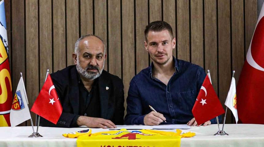 Dimitrios Kolovetsios, 2 yıl daha Kayserispor’da