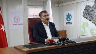 Son dakika: Deprem yaşanan bölgelerde salgın riski var mı? Bakan Koca'dan net açıklama
