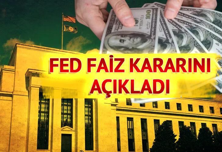 Son dakika: Dünyanın merakla beklediği gelişme! Fed faiz kararını açıkladı
