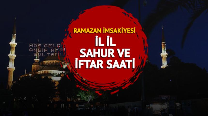 İMSAKİYE 2023: İstanbul, Ankara, İzmir için imsak saati kaçta, sahur vakti ne? İmsakiyeye göre İstanbul, Ankara, İzmir sahur, iftar ve ezan saatleri
