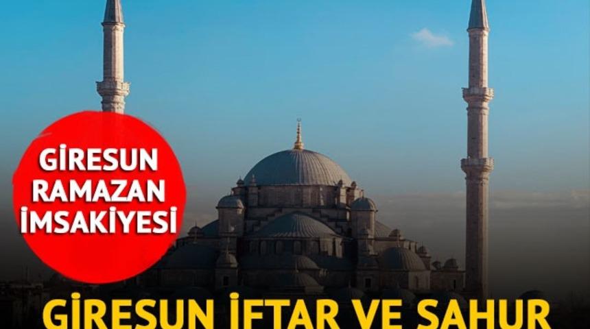 GİRESUN İMSAKİYE 2023: Giresun için sahur ve iftar vakti saat kaçta? 23 Mart 2023 Diyanet ile Giresun ilk sahur ve iftar vakitleri