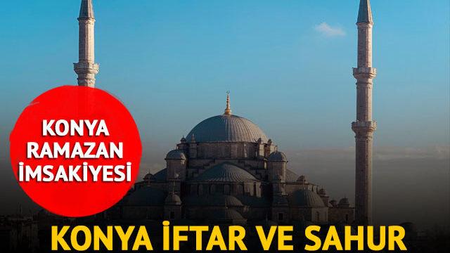 KONYA İMSAKİYE 2023: Konya sahur vakti, imsak saati kaçta? Diyanet ile Konya ilk sahur ve iftar saatleri