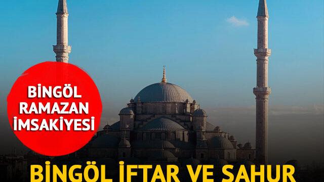 BİNGÖL İMSAKİYE 2023: Bingöl sahur vakti, imsak saati kaçta? Diyanet ile Bingöl ilk sahur ve iftar saatleri