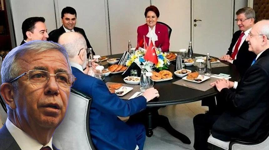 Mansur Yavaş'ın açıklamaları yeni bir tartışma başlattı! 6'lı masa ortağı kapıyı sonuna kadar kapattı