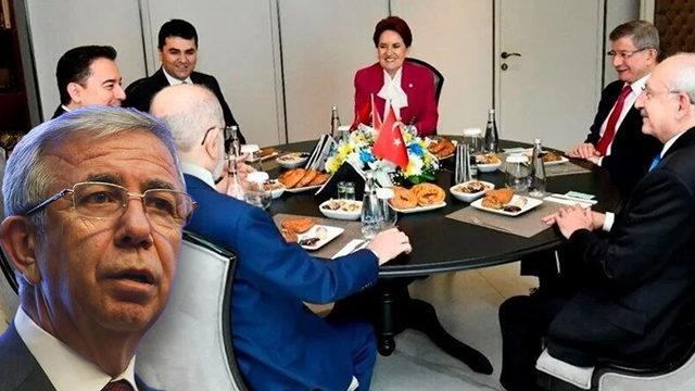 Mansur Yavaş'ın açıklamaları yeni bir tartışma başlattı! 6'lı masa ortağı kapıyı sonuna kadar kapattı