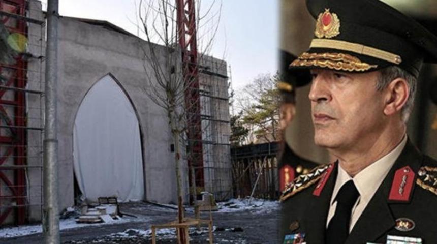 Genelkurmay Başkanı Akar memleketine cami yaptırıyor! Gizli kalsın istedi
