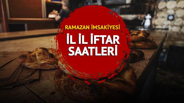 İFTAR SAATLERİ 2023: İzmir, İstanbul, Ankara iftar vakti kaçta? Ramazan İmsakiyesine göre il il iftar saati, akşam ezanı vakitleri