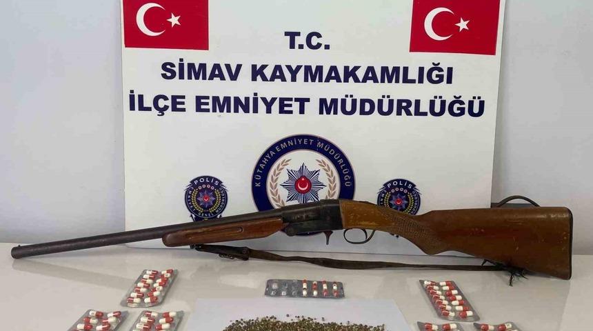 Simav’da uyuşturucu operasyonu