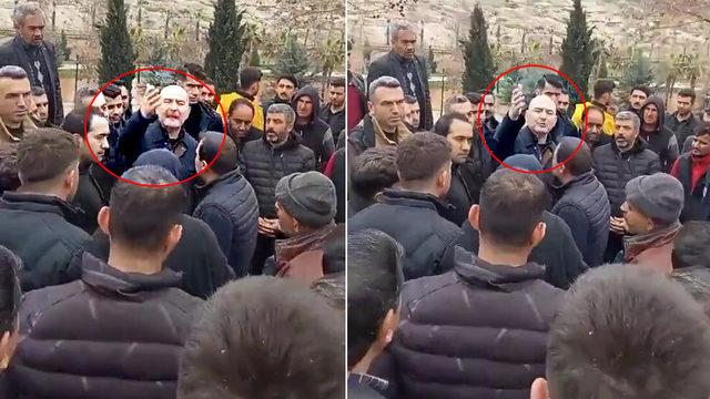 İçişleri Bakanı Süleyman Soylu’yu kızdıran anlar: Ya çekme şunu çekme ya!