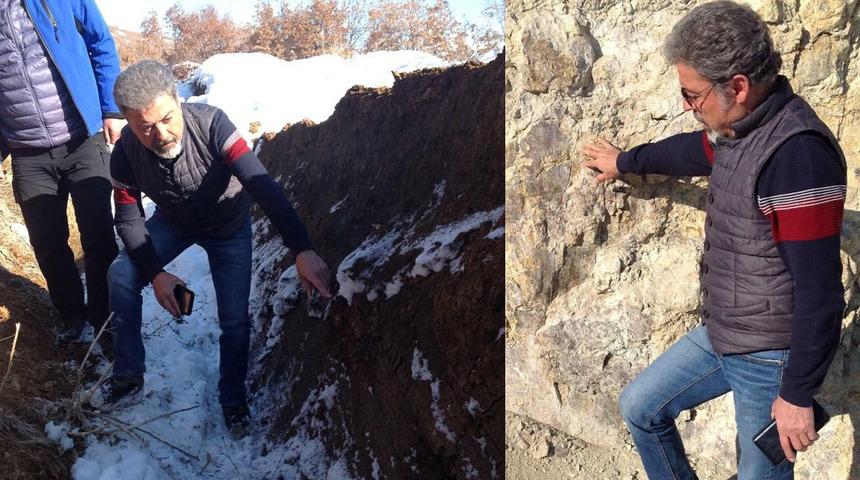 Prof. Dr. Hasan S&ouml;zbilir o b&ouml;lgeye dikkat &ccedil;ekti: 8. fay hattı da kırıldı