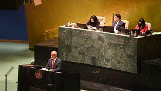 Bakan Kirişci, Birleşmiş Milletler 2023 Su Konferansı'nda konuştu: Su konusuna insani açıdan yaklaşıyoruz