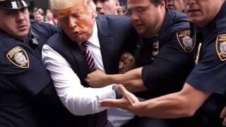 Herkes bu kareleri konuşuyor! Donald Trump’ı yapay zekayla tutukladılar... Fotoğraflar ABD’yi karıştırdı