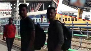Tren istasyonunda şaşkına çeviren görüntü! Hackerler iş başında... Bir anda ekranlarda yetişkin filmi oynatıldı